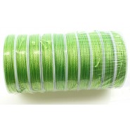 Zijdedraad (niet elastisch) ± 12 meter, 1,8mm dik groen
